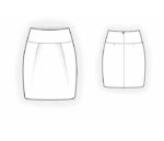 4945 - Minirock mit Falten – Bild 2