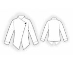 4965 - Einknopf-Jacke – Bild 2