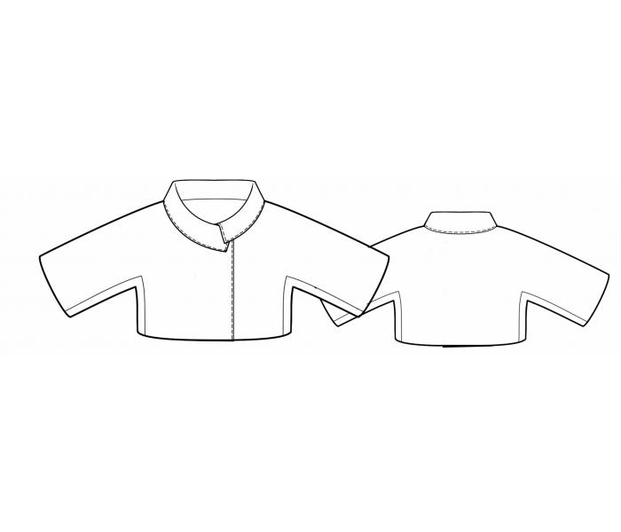Schnittmuster Kurze Jacke