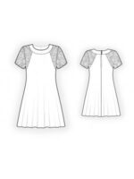 4428 - Kleid mit Spitze – Bild 2