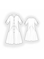 Sommerkleid mit ausgestellter Silhouette - Schnittmuster